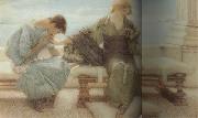 Alma-Tadema, Sir Lawrence Ask Me No More (mk23) Spain oil painting artist